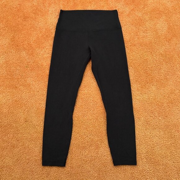 Lululemon Align Pant II Black 25" Yoga Leggings High Rise Nulu Size 8 - Picture 2 of 10